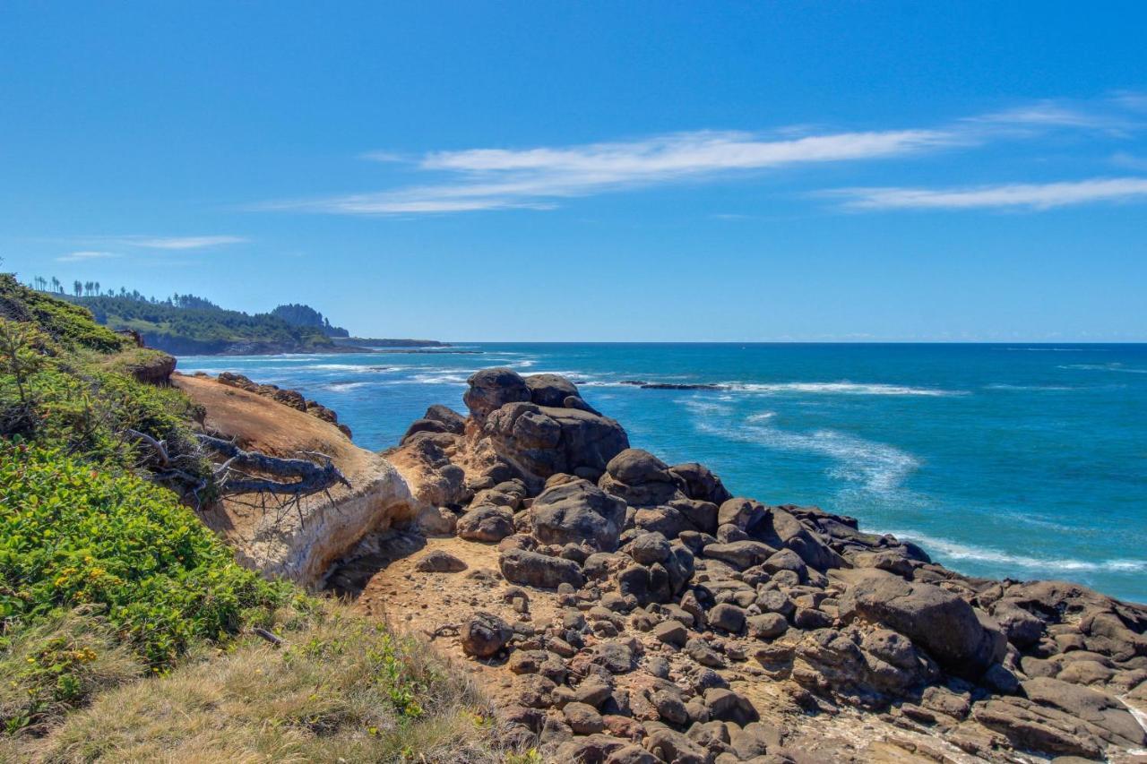Sommers' Cabin Gleneden Beach エクステリア 写真